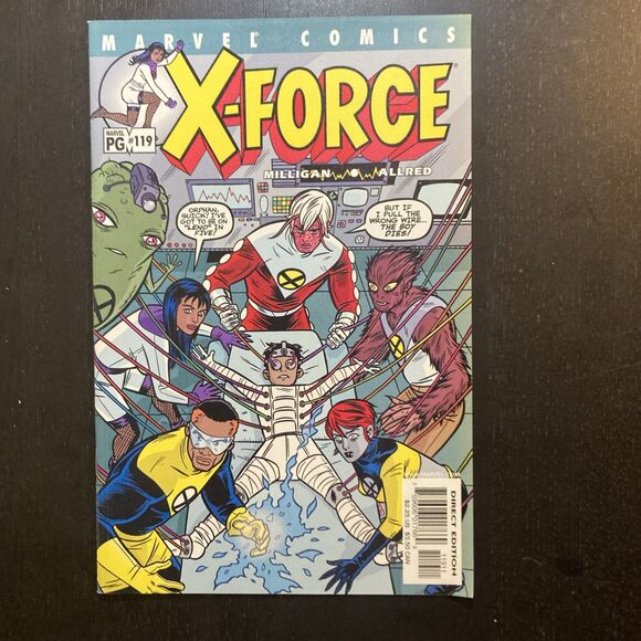 X-Force: Assorted Set No. 110- 115 & 117-119. Marvel Comics (2001) - Picture 11 of 16